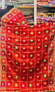 Phulkari Dupatta Handwork VD2110