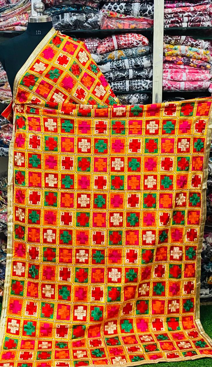 Phulkari Handwork Dupatta VD2024AUG2617