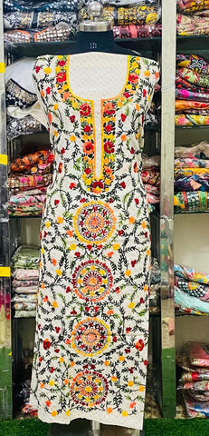 Cotton Kurti Phulkari Handwork CK2024SEP1802