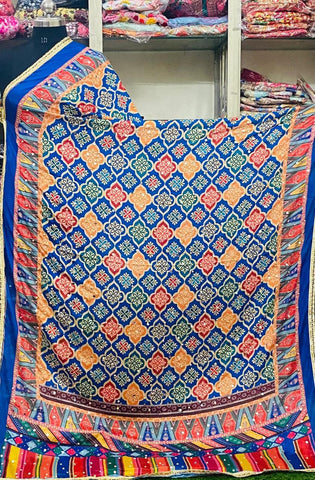 Mirror work Handwork Dupatta2024OCT0546