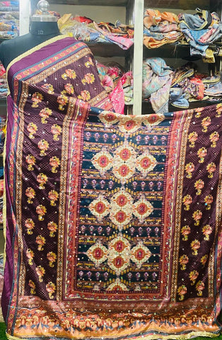 Mirror work Handwork Dupatta2024OCT3106