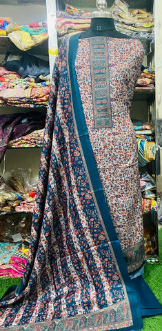 Winter Pashmina Suits Set 2024DEC0716
