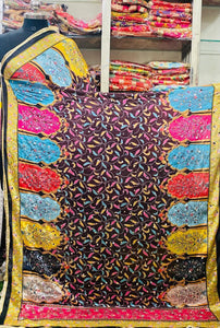 Mirror Work Dupatta Handwork Dupatta 2025MAR0745