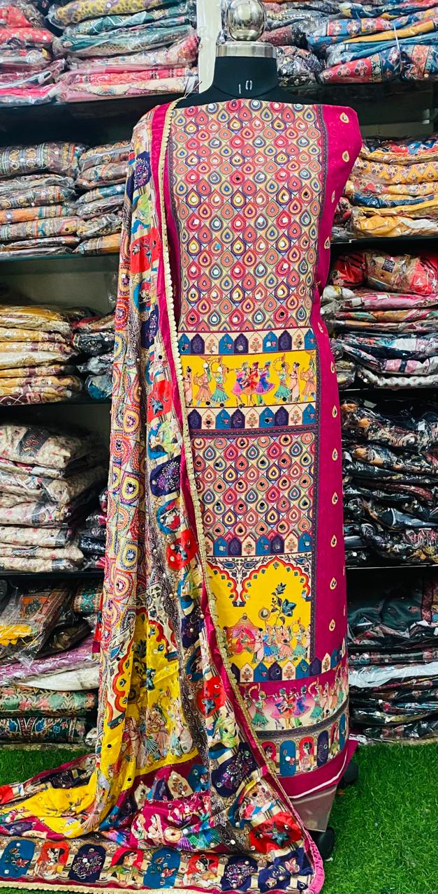 Georgette Pakistani Suit VDFEB2524