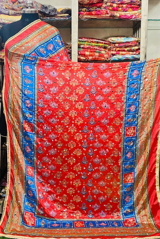 Mirror Work Dupatta Handwork Dupatta 2025MAR2723