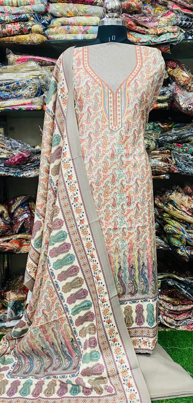 Winter Pashmina Suits Set 2025APL0502