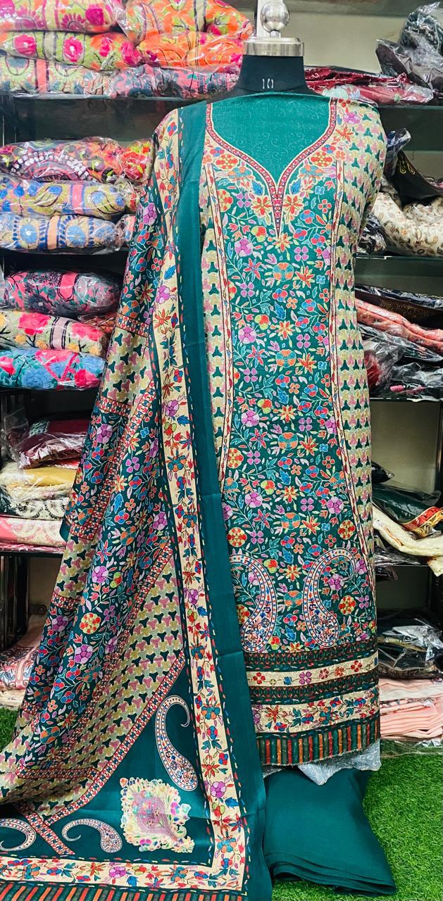 Winter Pashmina Suits Set 2025APL0509