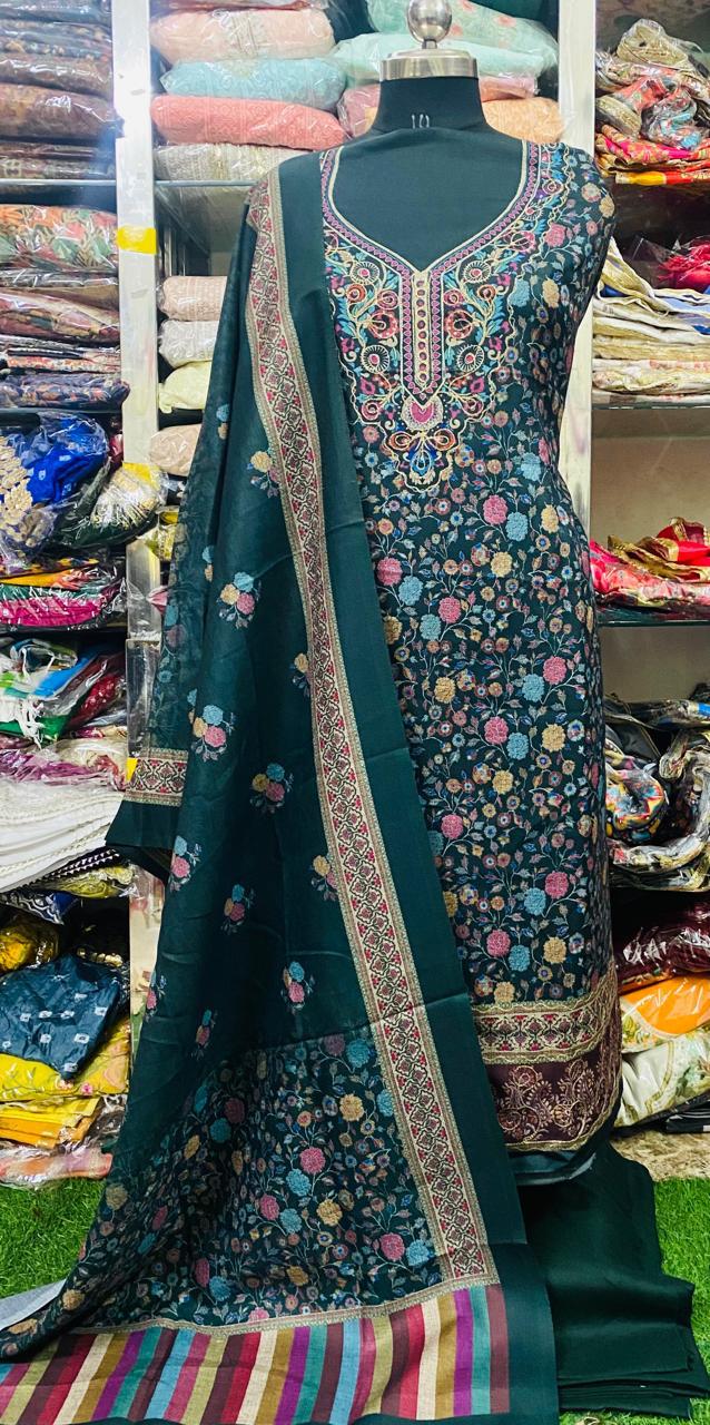 Winter Pashmina Suits Set 2025APL0510