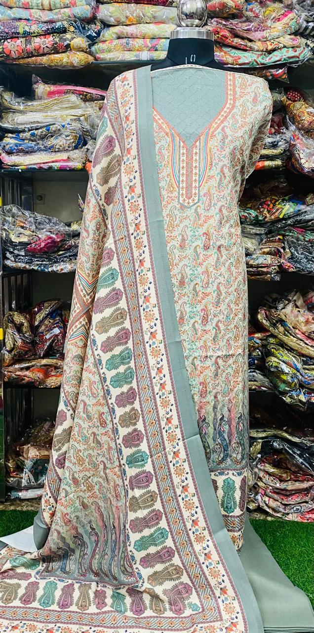 Winter Pashmina Suits Set 2025APL0515