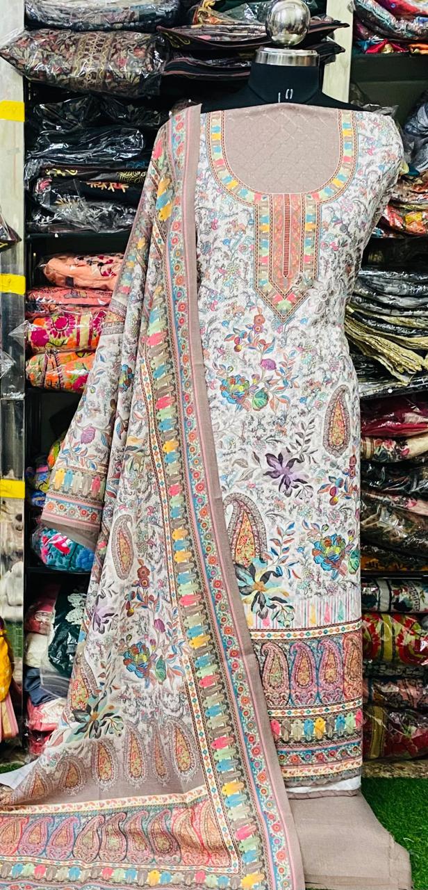 Winter Pashmina Suits Set 2025APL0521