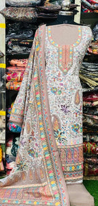 Winter Pashmina Suits Set 2025APL0521