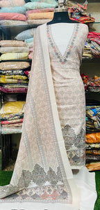 Winter Pashmina Suits Set 2025APL0527
