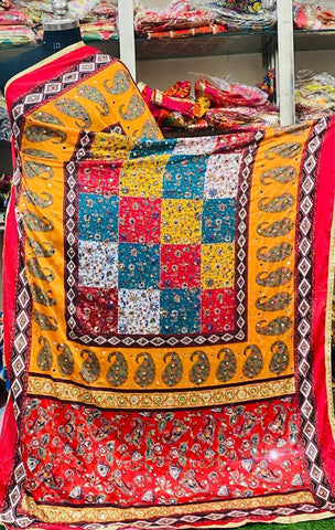 Mirror Work Dupatta Handwork Dupatta 2025APRIL2501