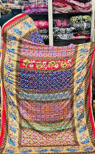Mirror Work Dupatta Handwork Dupatta 2025APRIL2556