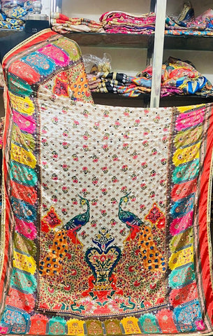 Mirror Work Dupatta Handwork Dupatta 2025APRIL2638