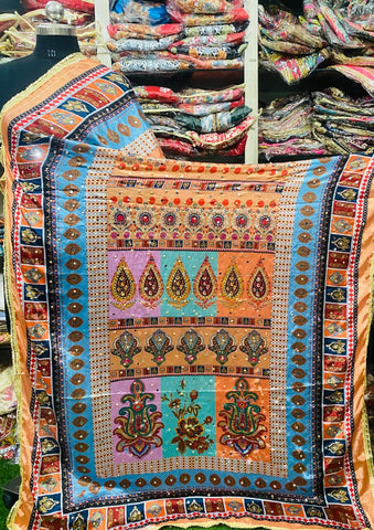 Mirror Work Dupatta Handwork Dupatta 2025APRIL2906