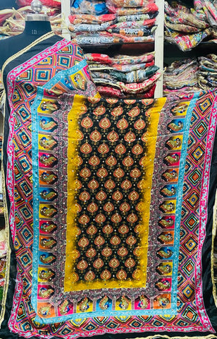 Mirror Work Dupatta Handwork Dupatta 2025APRIL2907
