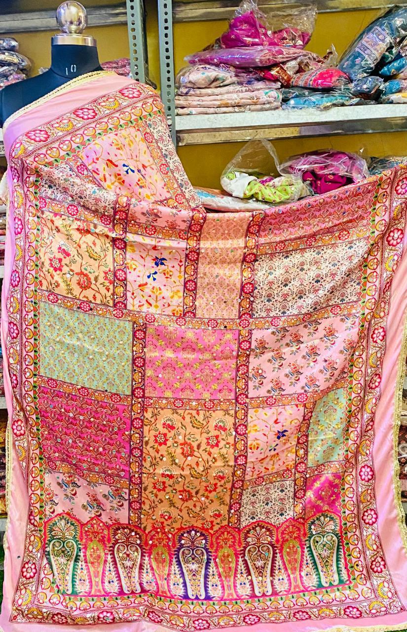 Mirror Work Dupatta Handwork Dupatta 2025APRIL2912