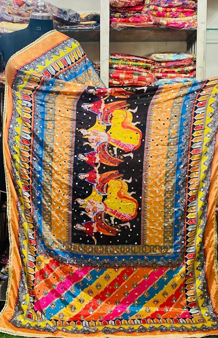 Mirror Work Dupatta Handwork Dupatta 2025APRIL2922