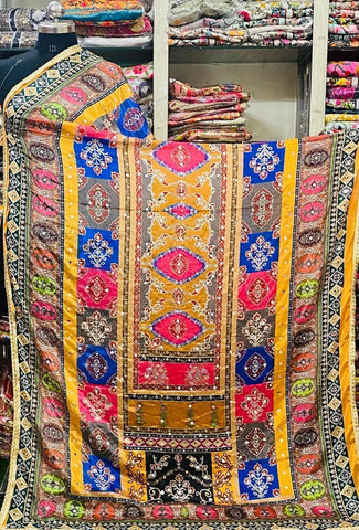 Mirror Work Dupatta Handwork Dupatta 2025APRIL2933
