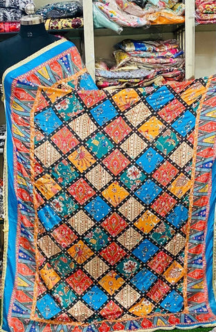 Mirror Work Dupatta Handwork Dupatta 2025APRIL3004