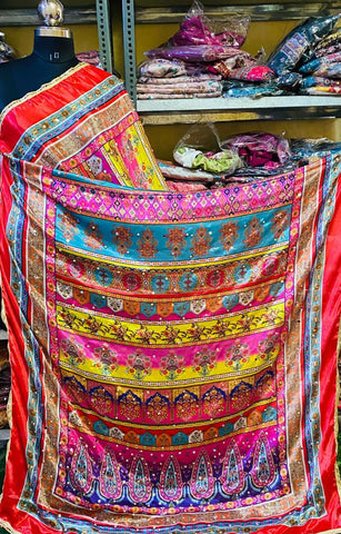 Mirror Work Dupatta Handwork Dupatta 2025APRIL3009