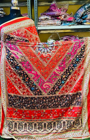 Mirror Work Dupatta Handwork Dupatta 2025APRIL3022