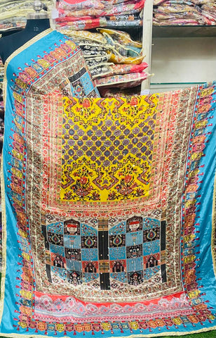 Mirror Work Dupatta Handwork Dupatta 2025MAY0124