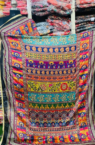 Mirror Work Dupatta Handwork Dupatta 2025MAY0520