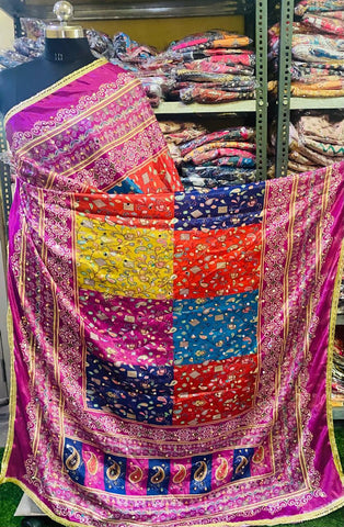 Mirror Work Dupatta Handwork Dupatta 2025MAY0524