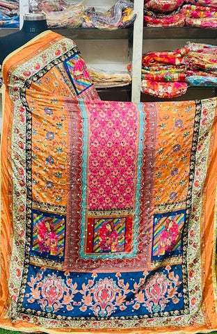 Mirror Work Dupatta Handwork Dupatta 2025MAY0526