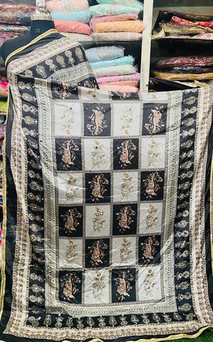 Mirror Work Dupatta Handwork Dupatta 2025MAY0527