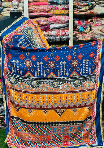 Mirror Work Dupatta Handwork Dupatta 2025MAY0608