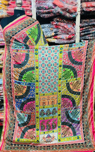 Mirror Work Dupatta Handwork Dupatta 2025MAY0611