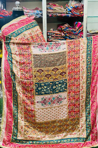 Mirror Work Dupatta Handwork Dupatta 2025MAY0615