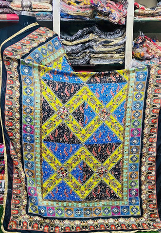 Mirror Work Dupatta Handwork Dupatta 2025MAY0619