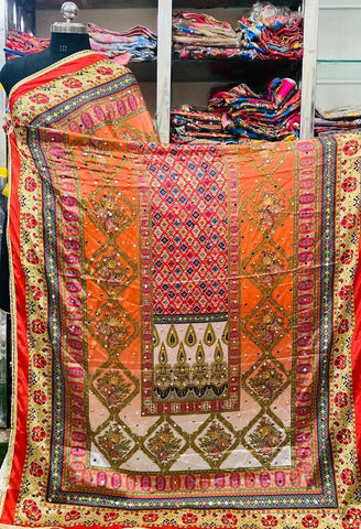 Mirror Work Dupatta Handwork Dupatta 2025MAY0625