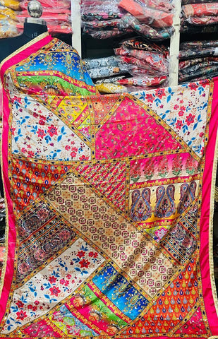 Mirror Work Dupatta Handwork Dupatta 2025MAY0627