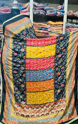 Mirror Work Dupatta Handwork Dupatta 2025MAY0717