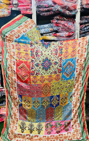 Mirror Work Dupatta Handwork Dupatta 2025MAY1313