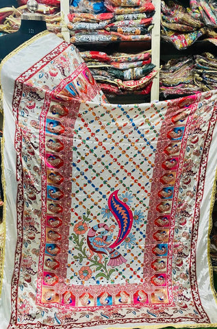 Mirror Work Dupatta Handwork Dupatta 2025MAY1339