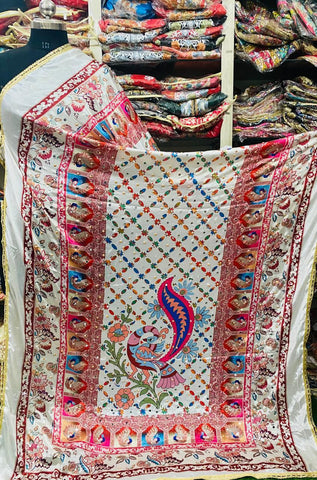 Mirror Work Dupatta Handwork Dupatta 2025MAY1345