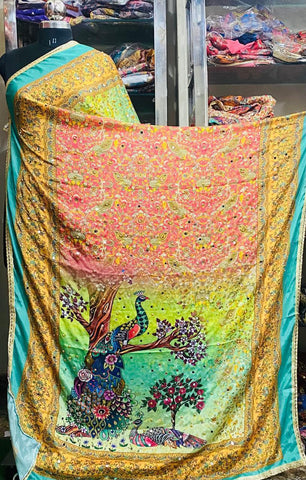 Mirror Work Dupatta Handwork Dupatta 2025MAY1401