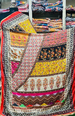 Mirror Work Dupatta Handwork Dupatta 2025MAY1405
