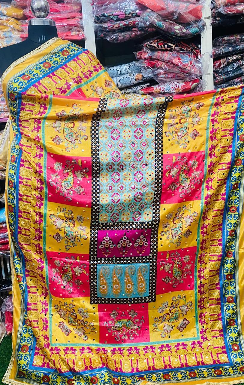 Mirror Work Dupatta Handwork Dupatta 2025MAY1716