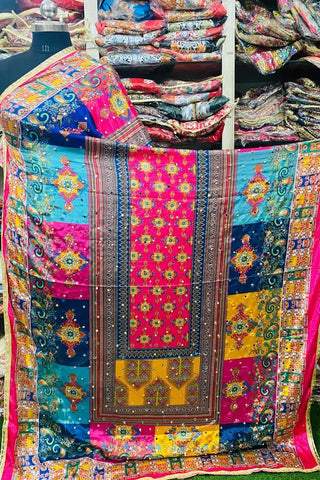 Mirror Work Dupatta Handwork Dupatta 2025MAY2721