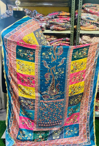 Mirror Work Dupatta Handwork Dupatta 2025MAY2734