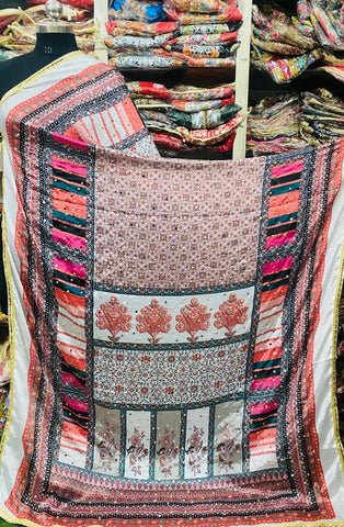Mirror Work Dupatta Handwork Dupatta 2025MAY2739