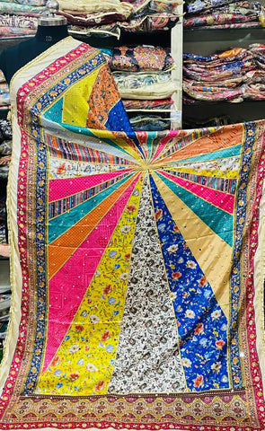 Mirror Work Dupatta Handwork Dupatta 2025MAY2750