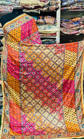 Mirror Work Dupatta Handwork Dupatta 2025MAY2758